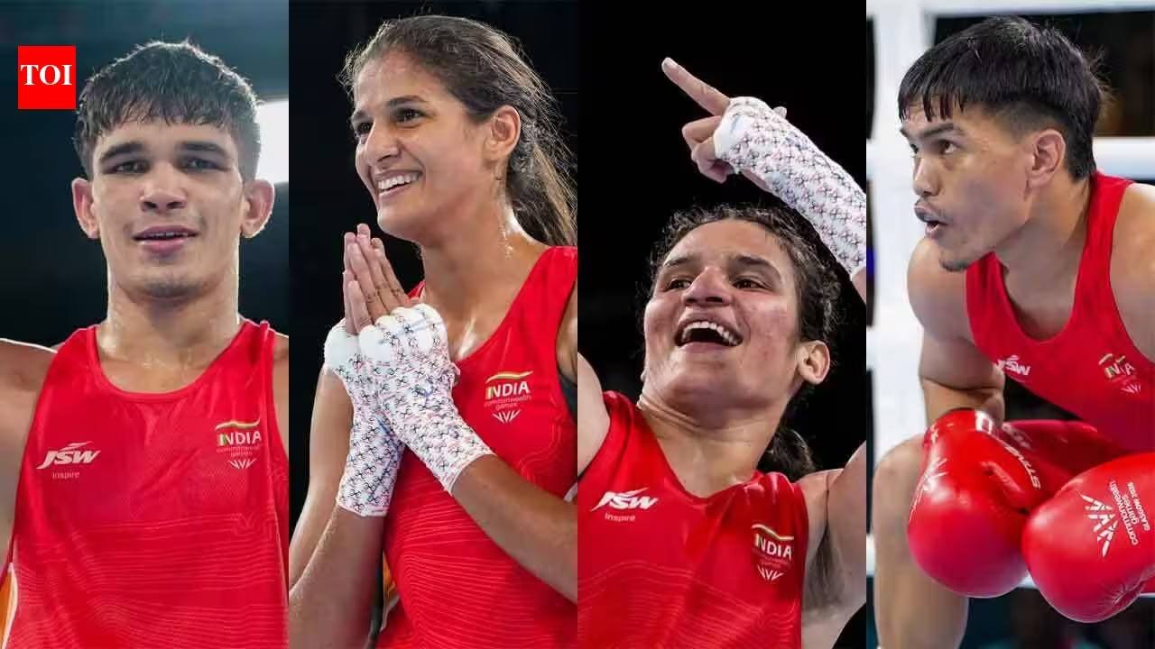 Ten Indian Boxers Advance to Gold Medal Bouts at Commonwealth Games 2026