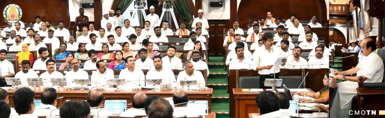 Tamil Nadu Assembly Passes Resolution Mandating State Song Be Sung First at Public Events