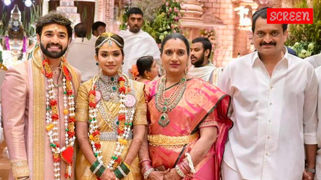 Bandla Ganesh's Daughter Janani Marries Surya Teja Chilukuri in Star-Studded Hyderabad Ceremony