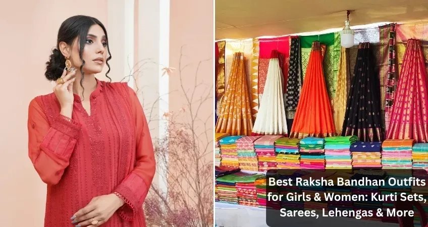 Best Raksha Bandhan Outfits for Girls and Women: Kurti Sets, Sarees, Lehengas & More