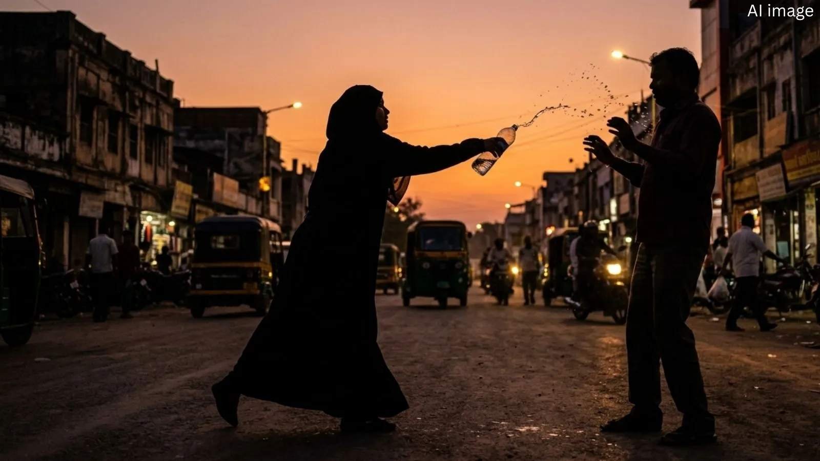 Vadodara Woman Alleges Mother-in-Law Threw Acid After Dispute Over Cleaning Bathroom