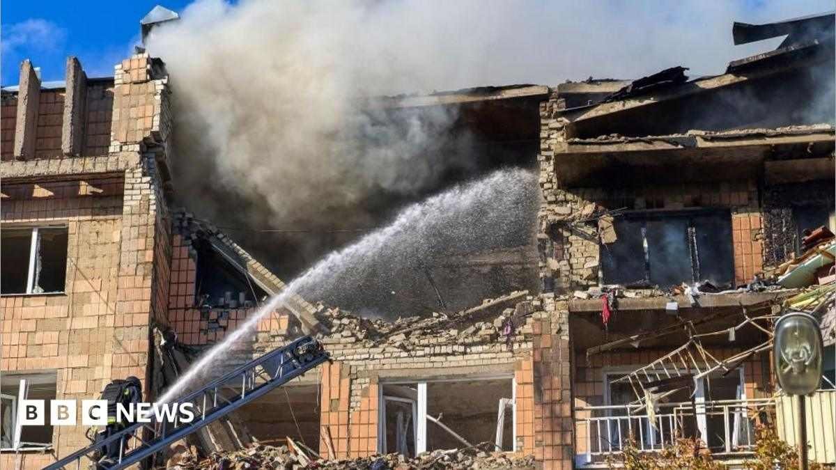Russian Strikes Hit Six Energy Facilities Following Trump Ceasefire Announcement, Ukraine Says