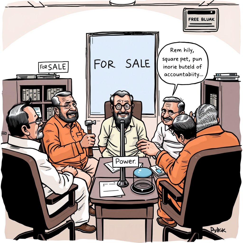 Today’s Political Cartoon: DMK’s regional satraps among 22 who will lose district secretary posts