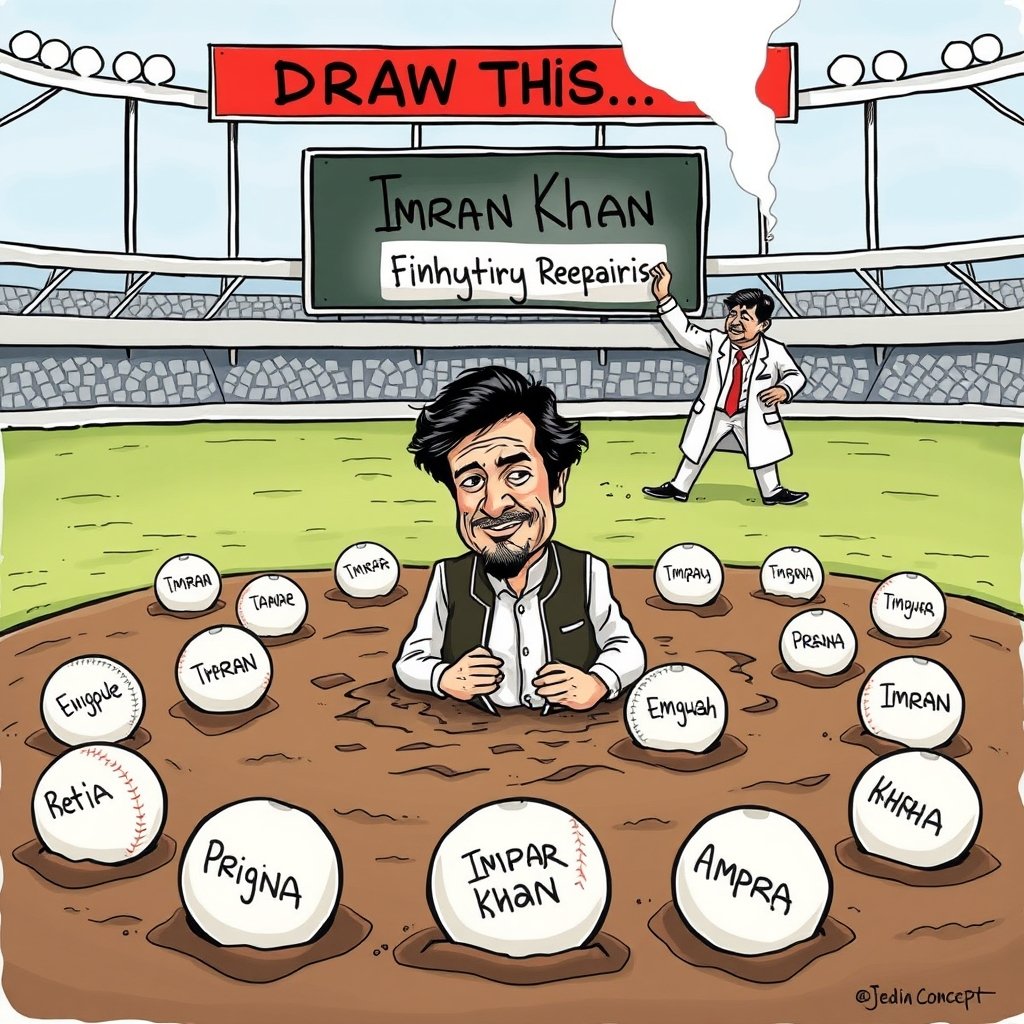 Today’s Political Cartoon: 'State tried to airbrush Imran Khan out': Atherton on appeal for ex-Pakistan PM