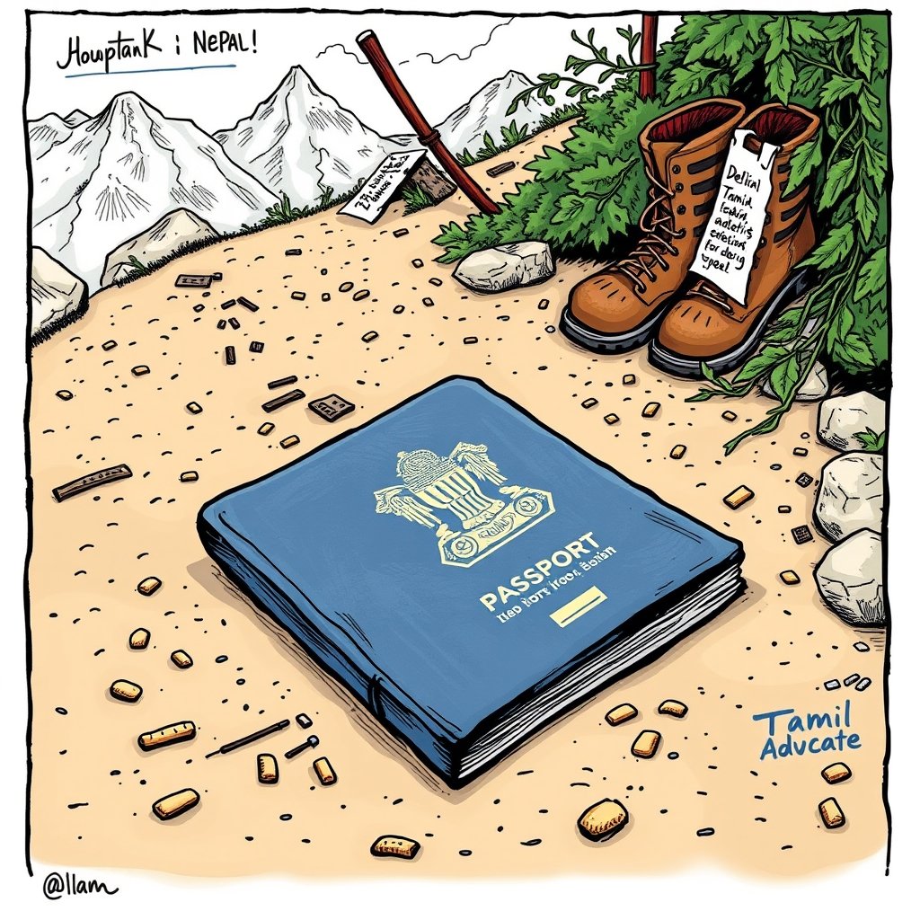 Today’s Political Cartoon: Who Is V Sivagnanam? Former Madras HC Judge Missing In Nepal