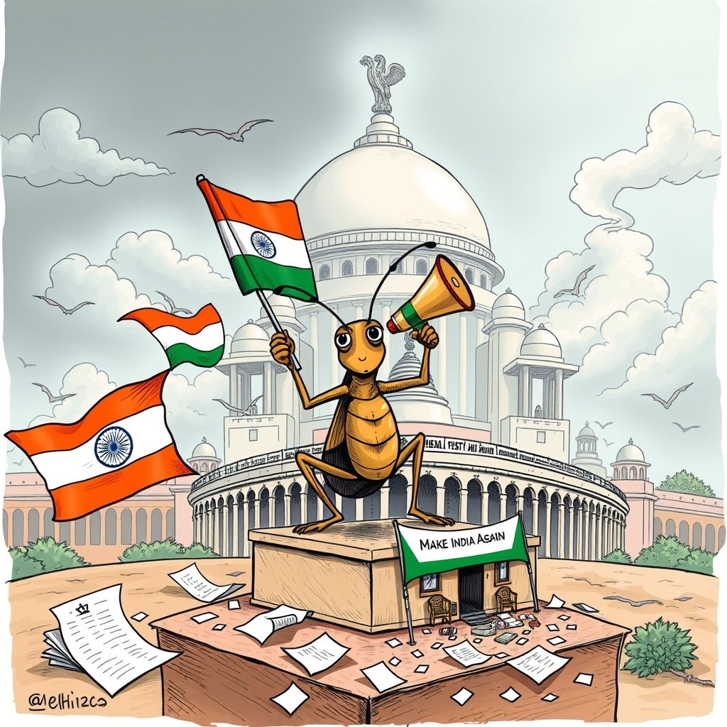 Today’s Political Cartoon: Anti-CEC protest LIVE | Supreme Court likely to hear Rahul Gandhi, INDIA bloc leaders’ plea against SIR today